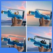 Batmayan Gemi Şişe Akvaryum - 1