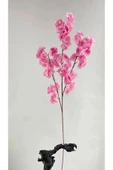 Yapay ÇiçekKOYU PEMBE  Bahar Dalı Japon Kiraz Çiçeği 90 Cm thumbnail 2