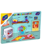 Playwood Ahşap Tutmalı Banyo Malzemeleri Puzzle - 1