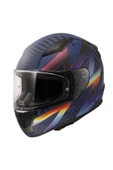 Rapıd 2 Optık Kapalı Kask Mat Mavi-mor - 1