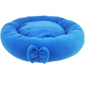 Polar Simit Kedi & Küçük Irk Köpek Yatağı - Mavi - 1