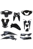 KAPORTA SET [ GALAKSİ SİYAH ] HONDA DIO  #65520P - 1