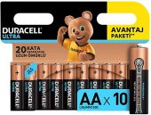 Duracell Ultra Alkalin AA Kalem Pil 10’lu paket - 1