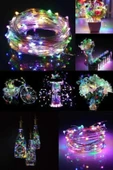 3 METRE RGB PERİ LEDİ BAHÇE DEKOR AYDINLATMA DEKORATİF OBJE - 3