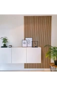 petels Miranda 60x245 Cm Ceviz Rengi Akustik Ahşap Duvar Paneli Silikon HEDİYE - 3