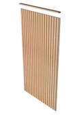 wood life Dekoratif Duvar Paneli 54 X 105 Cm Boyanabilir Ahşap 6 Mm Ham Mdf Duvar Paneli - 4