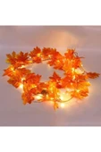 SONBAHAR SARMAŞIK +3 METRE PERİ LED PARTİ.YILBAŞI SUS. EV DEKORASYONU.LEDLİ SARMAŞIK - 1