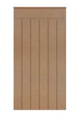 petels Dekoratif Duvar Paneli ( 54 X 105 Cm ) Boyanabilir Ahşap Ham Mdf Duvar Paneli - 2