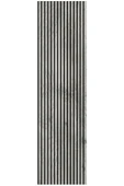 petels charcoal gri 60x245 Cm Meşe Renk Akustik Ahşap Duvar Paneli - 1