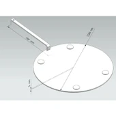 İndüksiyon Ocak Altlığı 24 cm - 9
