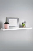 Green Life Design Beyaz Uçan Raf Tekli Dresuar Üstü Gizli Raf Mutfak Rafı Kahve Köşesi Kitaplık Çok Amaçlı Raf - 3