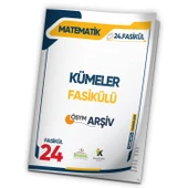 2025 DGS Matematik Kümeler ÖSYM Çıkmış Soru Bankası Modüler Set Çözümlü 24.Fasikülü - 1