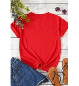 Unisex White Angel Baskılı T-shirt thumbnail 2