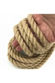 10 mm 60 metre Jüt Halat Kendir Urgan - Dekoratif Halat - 1