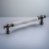 Aruh Porselen Antik Nikel Kulp 160 mm Mobilya Çekmece Mutfak Dolabı Dolap Kapak Kulpları Kulb Kulpu thumbnail 9