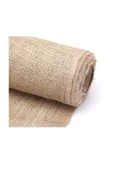Jüt Kanaviçe 2 Metre - Hasır Çuval - Natural Jüt Kumaş - En 1 Metre Boy 2 Metre - 10 Ons Sıklığında - 4