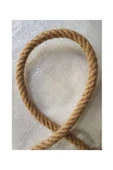 8 Mm 60 Metre Jüt Halat Ip Dekoratif Hasır Ip Kendir - 3