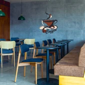 Veraart Işıklı 2 Katmanlı Kişiye Özel Kahve Fincanı Figürlü Tablo Mutfak ve Cafe Duvar Dekorasyonu thumbnail 6