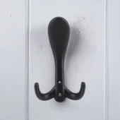 Kartal Portmanto Askı Siyah Dolap Askılık Askılığı Duvar Vestiyer Banyo Mutfak Elbise Kıyafet Askısı - 7