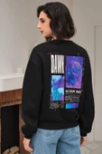 Unisex Dawn Baskılı Bisiklet Yaka Sweatshirt thumbnail 1