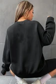 Unisex All Day Rabbit Bisiklet Yaka Sweatshirt - 2