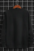 Unisex The Power Baskılı Bisiklet Yaka Sweatshirt - 2