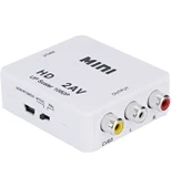 HDMI To Rca Tos Av Çevirici Dönüştürücü 1080P Mini HDMI2AV Video - 1