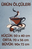 Veraart Işıklı 2 Katmanlı Kişiye Özel Kahve Fincanı Figürlü Tablo Mutfak ve Cafe Duvar Dekorasyonu thumbnail 7