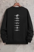 Unisex Ninja Akatsuki Bisiklet Yaka Sweatshirt thumbnail 2