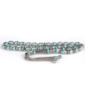 ARPA KESİM TURKUAZ RENK MİNELİ 925 AYAR GÜMÜŞ TESBİH thumbnail 4