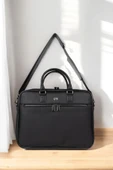 Lüx Unisex Siyah Laptop & Evrak Çantası 13"-14.6" inç - 4