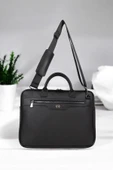 Premium Unisex Siyah Laptop & Evrak Çantası 13"-14.6" inç - 6