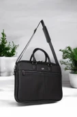 Premium Unisex Siyah Laptop & Evrak Çantası 13"-14.6" inç - 6