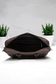Premium Unisex Kahverengi Laptop & Evrak Çantası 13"-14.6" inç - 3