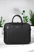 Lüx Unisex Siyah Laptop & Evrak Çantası 13"-14.6" inç - 1