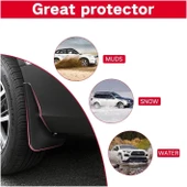 Tiggo 7 Pro Yazılı Paçalık Tozluk Çamurluk Siyah 2'li - 4