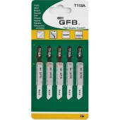 Gfb T118A Dekupaj Ağzı Metal Hss 5 Li Paket - 1
