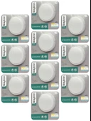 (10 Adet) Braytron 12W (Beyaz, Günışığı, Sarı Işık Ayarlanabilir) Dış Mekan Sıva Üstü Led Armatür  - 1