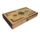 Infiniti Numeratörlü Ahşap Tavla Ceviz - 8