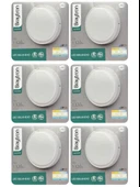 (6 Adet) Braytron 12W (Beyaz, Günışığı, Sarı Işık Ayarlanabilir) Dış Mekan Sıva Üstü Led Armatür  - 1