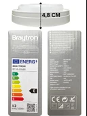 (4 Adet) Braytron 12W (Beyaz, Günışığı, Sarı Işık Ayarlanabilir) Dış Mekan Sıva Üstü Led Armatür  - 4