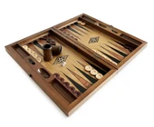 Infiniti Numeratörlü Ahşap Tavla Ceviz - 3