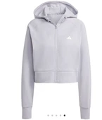 adidas GG Kadın Gri Kapüşonlu Ceket IX5066 thumbnail 5