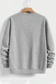 Unisex Bisiklet Yaka Sweatshirt - 6
