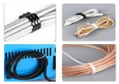 Çetsan 2,5x150 Beyaz 15cm Kablo Bağı Cırt Kelepçe Toplayıcı-100 Adet - 4