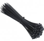 Çetsan 4,8x380 Siyah 38cm Kablo Bağı Plastik Cırt Kelepçe Toplayıcı-100 Adet - 3