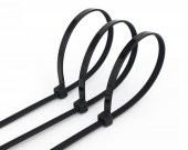 Çetsan 4,8x380 Siyah 38cm Kablo Bağı Plastik Cırt Kelepçe Toplayıcı-100 Adet - 4