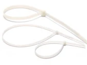 Çetsan 3,6x300 Beyaz 30cm Kablo Bağı Plastik Cırt Kelepçe Toplayıcı-100 Adet - 6