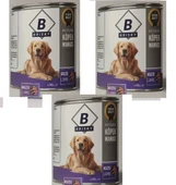 Köpek kuzu etli konserve maması 415 gr X 3 Adet - 1