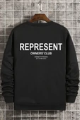 Unisex Represent Bisiklet Yaka Sweatshirt - 1